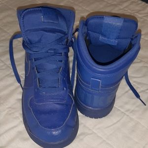 Royal blue Nike high top
